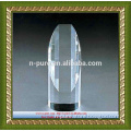 blank crystal trophy award crystal plaque for custom design